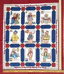 Quilt Block & Tops Fabric Panels Quilting Pillow Wallhanging Throws Children