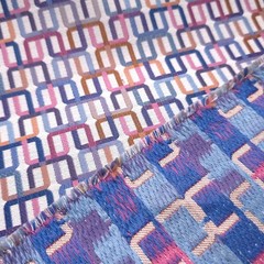 Knoll Textiles Dactyl Geometric Chain Link Upholstery Fabric 54″ By The Yard
