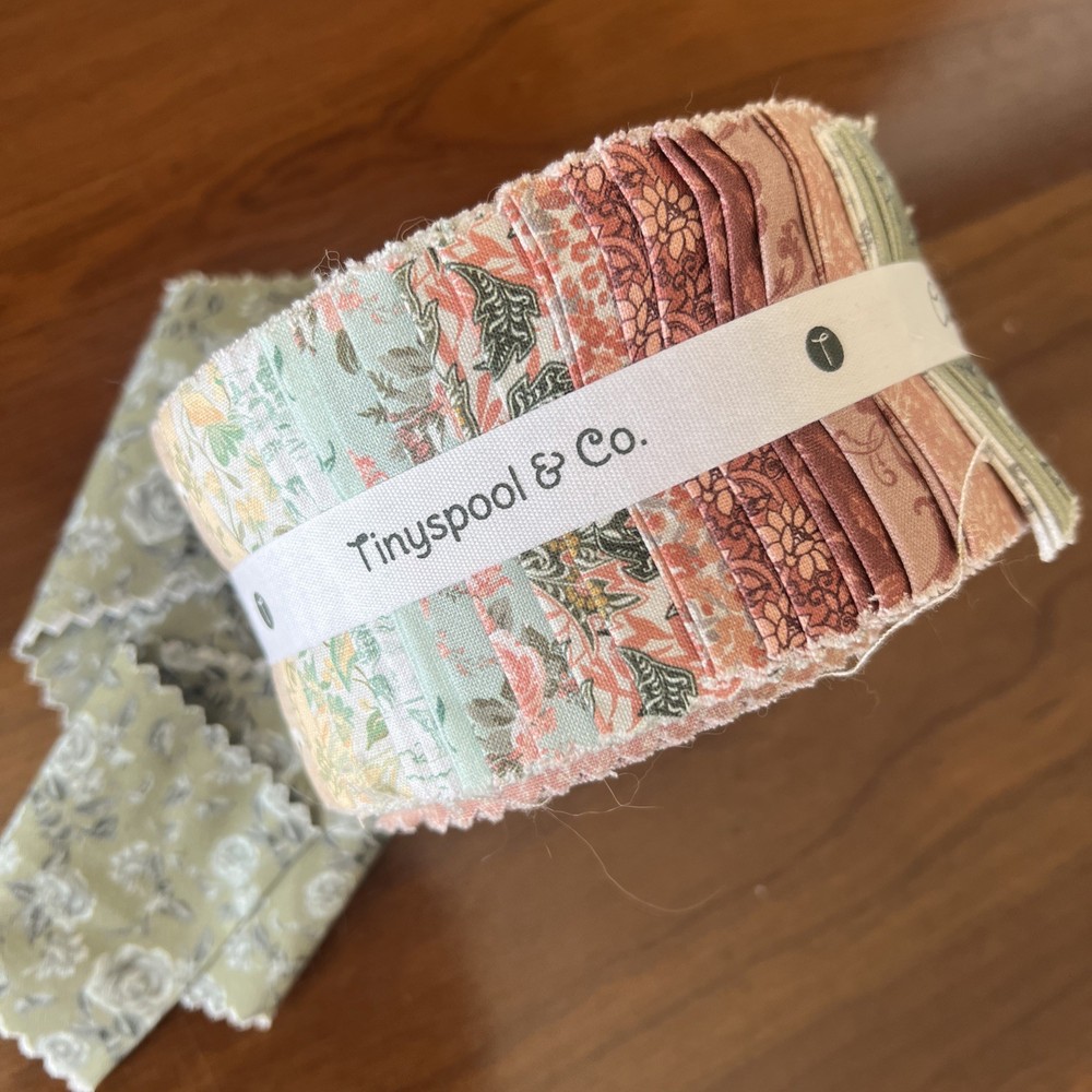 Tinyspool Co. Jelly Roll Fabric Strips for Quilting, Crafting, and Sewing – New