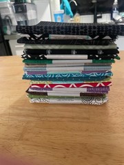 Lot of 20 PATTERN fat quarters-WHAT U SEE IN THE PICTURES IS EXACTLY WHAT U GET