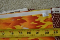 3 Yards & 6″ Long, Bright-Colors Theme Quilt Cotton Bundle / Lot, T254
