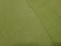 Covington BRUSSELS LEAF Lime Green Linen Solid Designer Drapery Uph Fabric