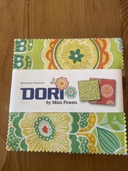 Lot Of 4 Benartex Sampler Dori 42 5×5 Pieces 100% Cotton Fabric Bundle