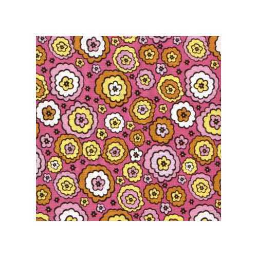 03340 Flowerburst Pink – Cotton Quarter Yard