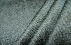 Faux Mohair Velvet Fabric 2.8m iLiv Denver Charcoal Curtain Cushion Upholstery