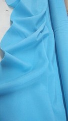 3 Yrs. Turquoise Sueded Rayon 58″ W.