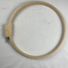 Vintage American Heritage Made in USA 14″ Round Wooden Quilting Hoop 1″ Wide