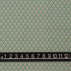 LACEFIELD DESIGNS CALAIS TURQUOISE BLUE GEOMETRIC PALM FABRIC BY YARD 54″W