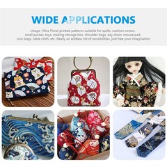 30Pcs 8 x 10 Inch Fat Quarters Cotton Fabric Bundle Squares Patchwork,