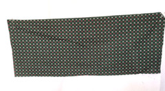 New Jo-ann Fabrics 32 “W X 12” L Red Apples on Dark Green Cotton Craft Quilt Sew