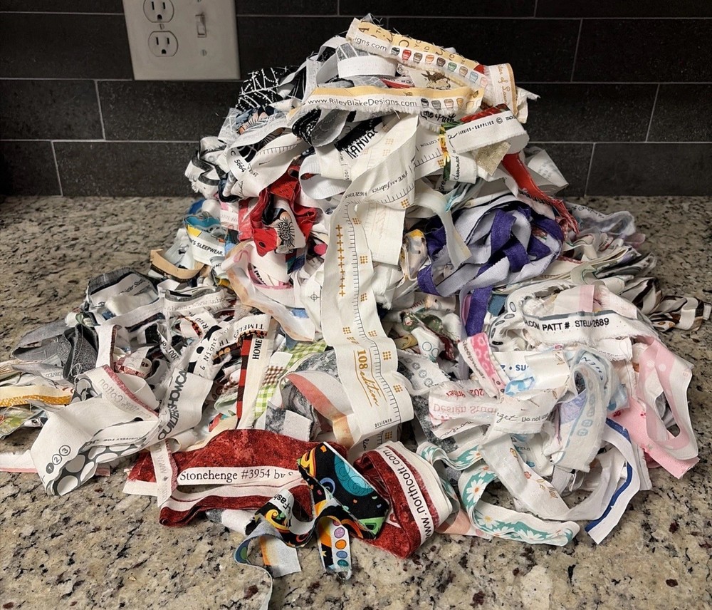 Fabric Selvages Over 3 Pounds