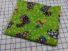 Halloween Quilting Cotton/Spring Ind For Jo-Anns/Witches Boots/1 Yd 35″ X 44″