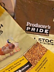 Assorted 50 Pound Feed Bags Chickens Cows Goats Set of Four Empty