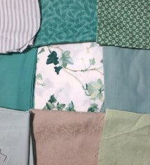5 lb 9 oz Box of Assorted Fabric Scraps – Yellows & Greens FSBTB119