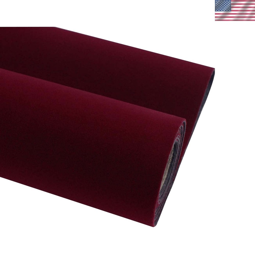 Self Adhesive Velvet Flock Contact Paper Liner for Jewelry Drawer 17.7″ x 117…