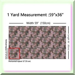 Pink Paisley Floral Microfiber Fabric for Upholstery and Crafts