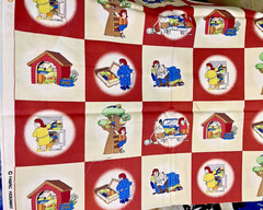“Fabric Hideaway” Sewing Theme Cheater by Becky and Me for Print Concepts BTFQ
