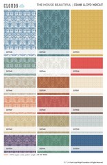 1/2 Yard – Frank Lloyd Wright | The House Beautiful Design A -Oyster Shell White
