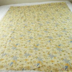 3.72Y x 54W Linen Upholstery Fabric Jacobean Floral Chintz Traditional Elegant