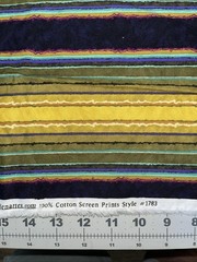 Fabric Lot Quilting Cotton Hippie Love Bright Color Washed Apx 1.75 lbs/2.75 yds