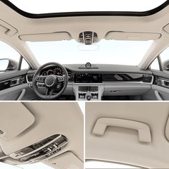 Auto Headliner Fabric 120″ L × 60″ W with Foam Backing – Mesh 120″L×60″W Beige