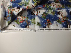 Cotton Quilt Fabric Lot of 5 Christmas Holiday Winter Susan Winget Prints 6+ yds