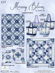 Wilmington Prints – Morning Blooms – Ditzy – Blue