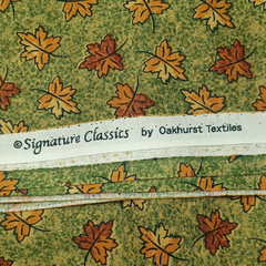 Thanksgiving Fall Autumn Themed Cotton Fabric Lot Cranston Robert Kaufman