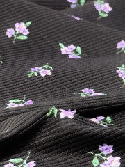 RIB 2×1 Knit Print 95% Polyester 5% Spandex 58/60″ Fabric By The Yard