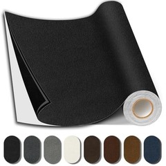 Suede Repair Patch, 17X79 Inch Fabric Large Repair Tape, Self-Adhesive Patches f