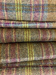 Fine Italian Plaid Wool – Nanette Lepore End Bolt – Gorgeous Drape INSANELY SOFT