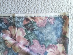 Stanley King Studio Home Decorating Fabric Lg Floral Print Polished Cotton 3 yd