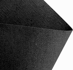 60×40″ Thick Black Cotton Canvas Fabric 10Oz for Crafts and Sewing