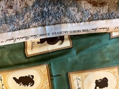 Rare Vintage Screen Printed English 1995 Fabric Roll “The Design Archives” VGC