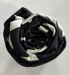 Ikea STRECKFLY Pre-cut Fabric Textile 59×118″ Black/White Curtains 905.690.40