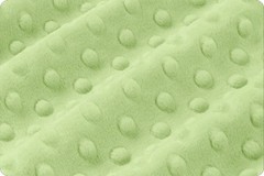 Sage Cuddle Minky Dimple Dot Fabrics Sold By the Yard Shannon Fabrics