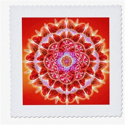 Vibrant 10×10 Inch Quilt Square with 7.5 Inch Image Area