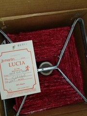 JB Martin Old Glory 2683 Red Velvet 7954 Lucia 40″ 100% Rayon 17.5 Yards Fabric
