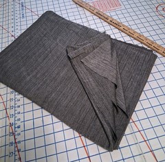 Gray Stretch Knit Fabric 52″ wide – 4.25 yards