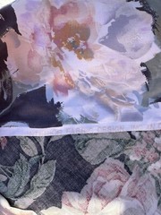 VTG Interior Fabric Design 1986 8 Yards X 56” Roll Plus Bonus ExtraFloral Fabric
