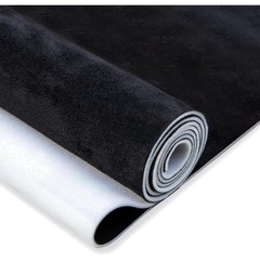 Suede Headliner Fabric 36″ L × 60″ W Foam Backing Black