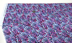 Michael Miller quilt-craft fabric FLORAL DOTS black 2 3/4 yds (dcx-12398) Last!
