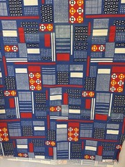 Vintage 1973 Klopman Mills Americana Fabric 2.5 Yards x 44”