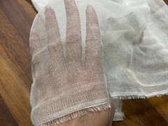 Mull Muslin 100% Cotton Fabric Voile Curtains Gauze Cheesecloth 140cm wide