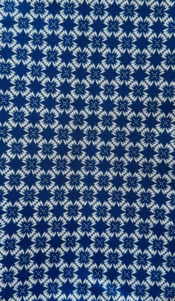 1 yd; Connecting Threads “Firecracker” Cotton Fabric; 43″ w; Preowned/Unused