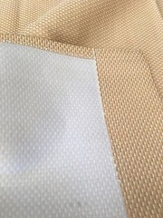 UPHOLSTERY FABRIC SAMPLE Woven Polyurethane Laminate 84″x54″ Hemmed