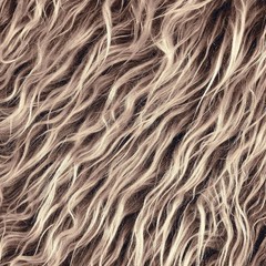 Soft & Fluffy 10 x 20 Inch Beige Faux Fur Fabric – Ideal for DIY and Decorations