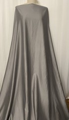 100% Pre-Shrunk Soft Hand Cotton Sateen Gray Color Fabric 3Yards Long 54″ Wide