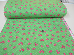 Fabric Traditions Double Faced Quilt STRAWBERRY FIELDS PLAID 8 yds (13913) Bolt