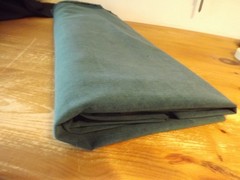 FABRIC – PEACOCK BLUE upholstery fabric 56″W BY 3 1/2 YARDS